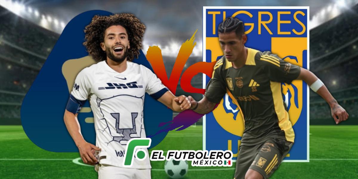 ¿Pumas le ganará a Tigres? Pronóstico y probabilidades del partido en Jornada 6 Liga MX