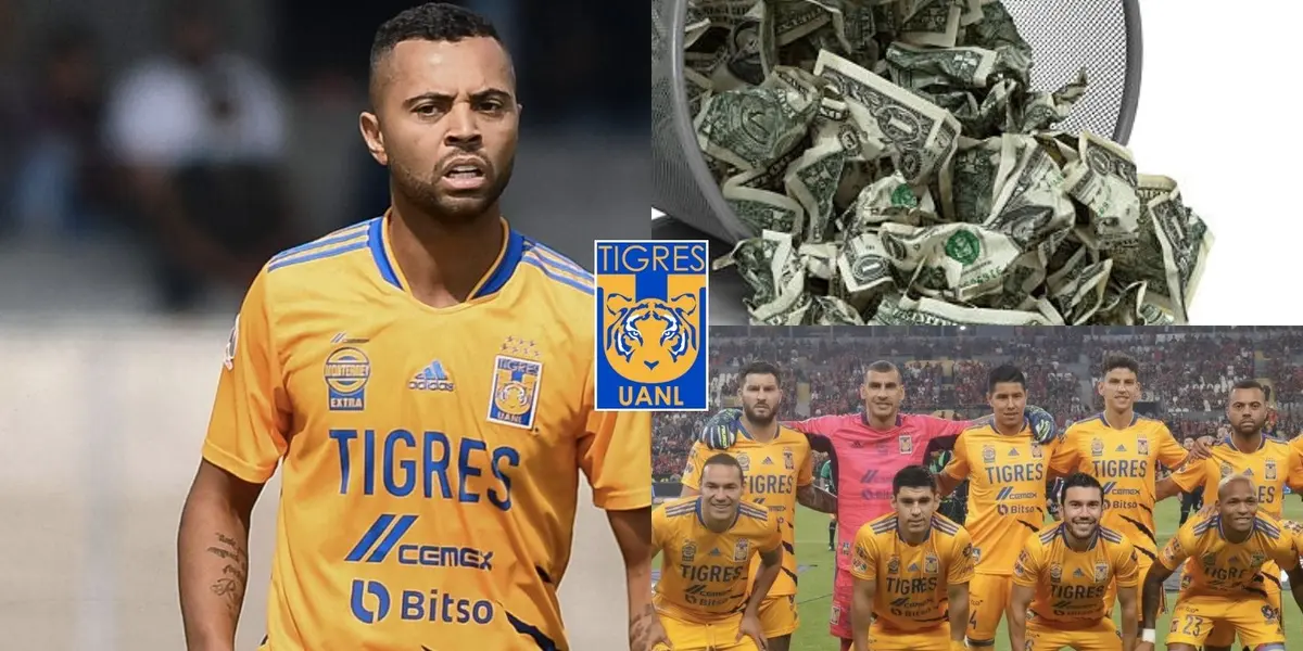 Rafael de Souza rechaza a Tigres y hace que tenga pérdidas millonarias con su decisión.