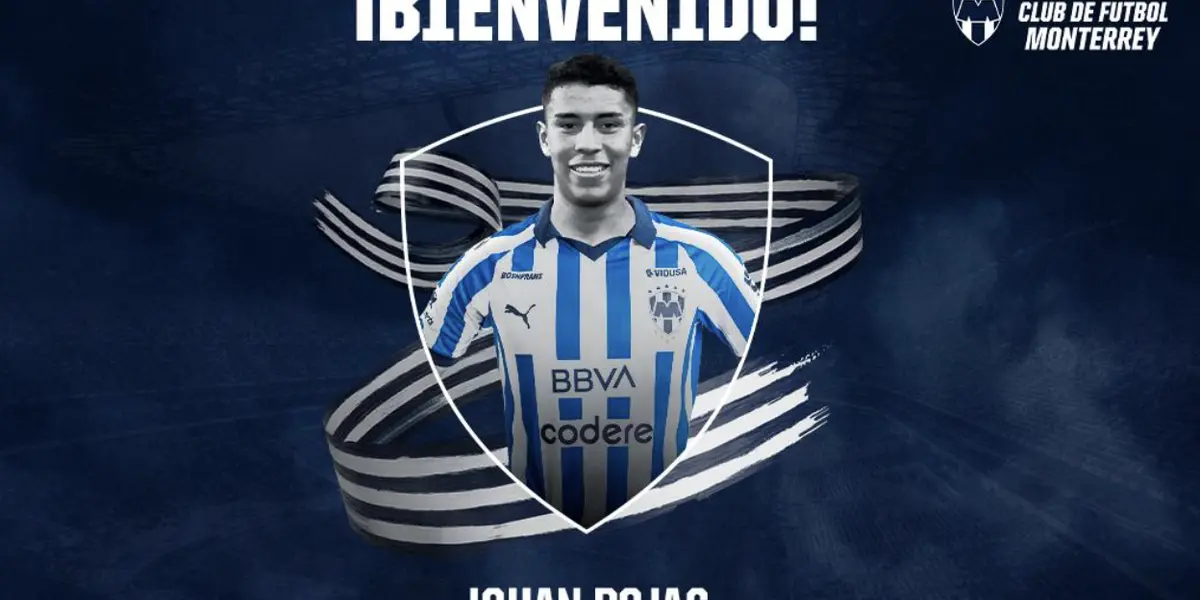 Rayados anuncia a su refuerzo Johan Rojas.