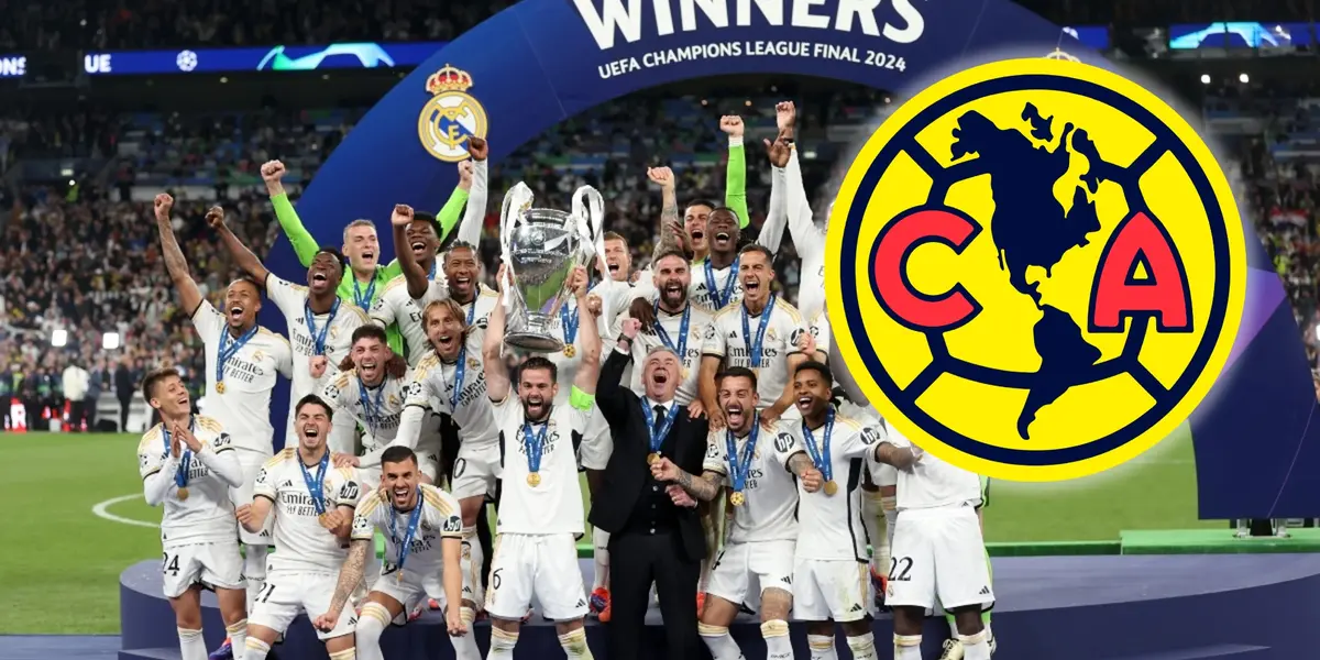 Real Madrid durante la premiación de la UEFA Champions League