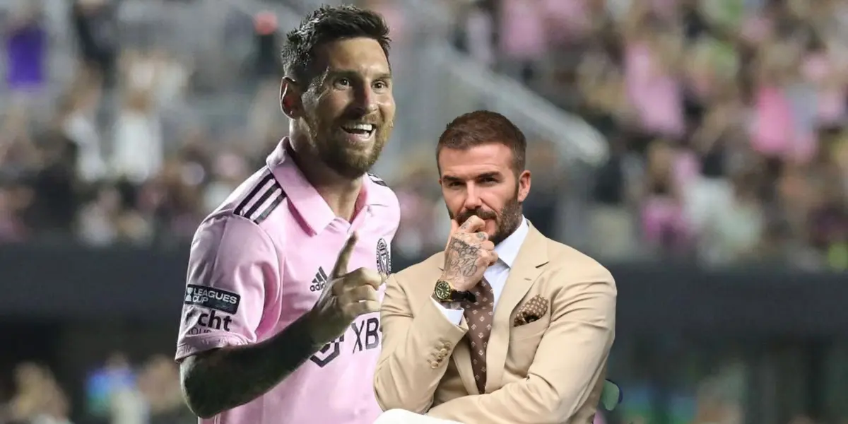 Increíble, lo que hizo Lionel Messi junto a David Beckham, por eso eligió  Miami