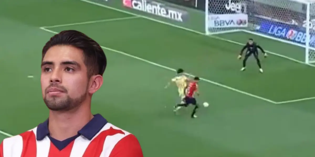 Ricardo Marín falla en el mano a mano, en el clásico ante Chivas