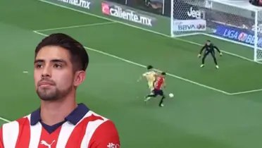 Ricardo Marín falla en el mano a mano, en el clásico ante Chivas