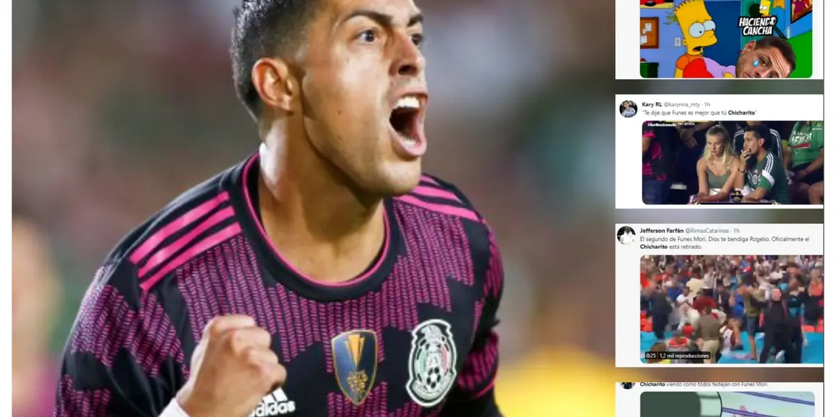 Rogelio Funes Mori marcó su primer doblete con la Selección Mexicana y la afición se olvida de Javier Hernández y ven al jugador Rayado como su próximo goleador.