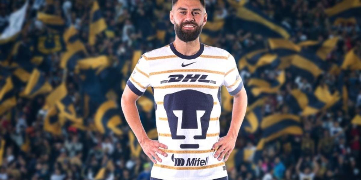 Ruben Duarte con Pumas / Foto; Agencias