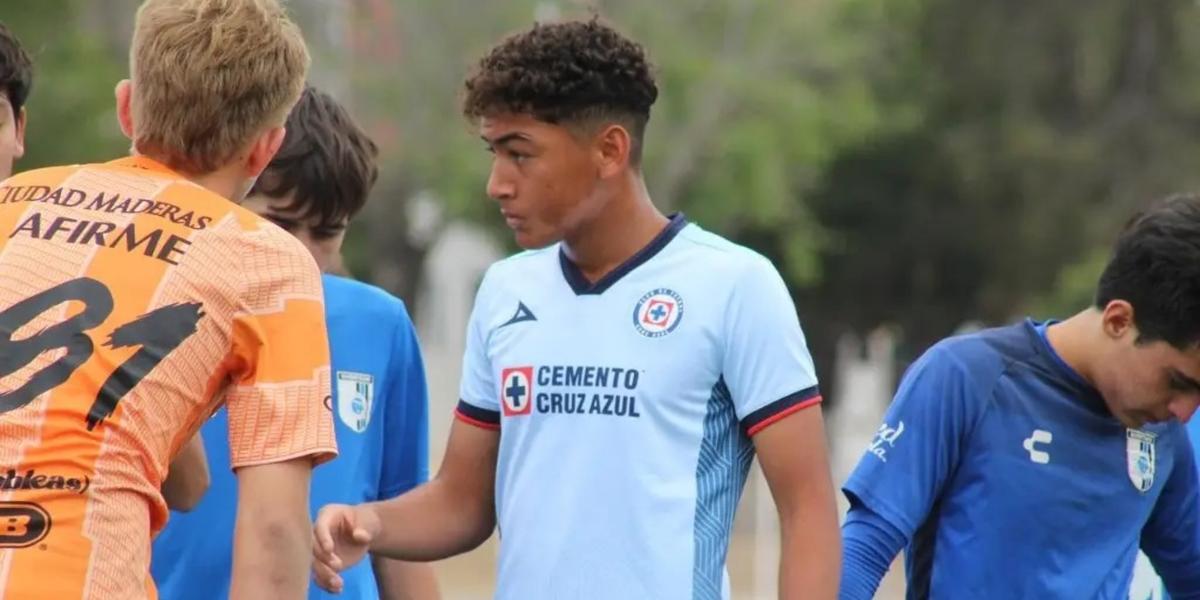 ¿Quién es Rubén Said Uscanga Cruz? La joya colombiana de 15 años del Cruz Azul