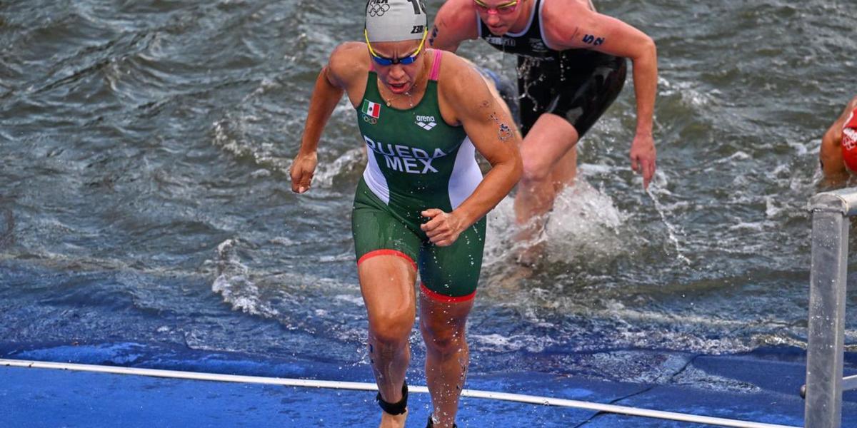 Quedó 30° en triatlón y Lizeth Rueda logró un récord histórico que ningún mexicano tiene