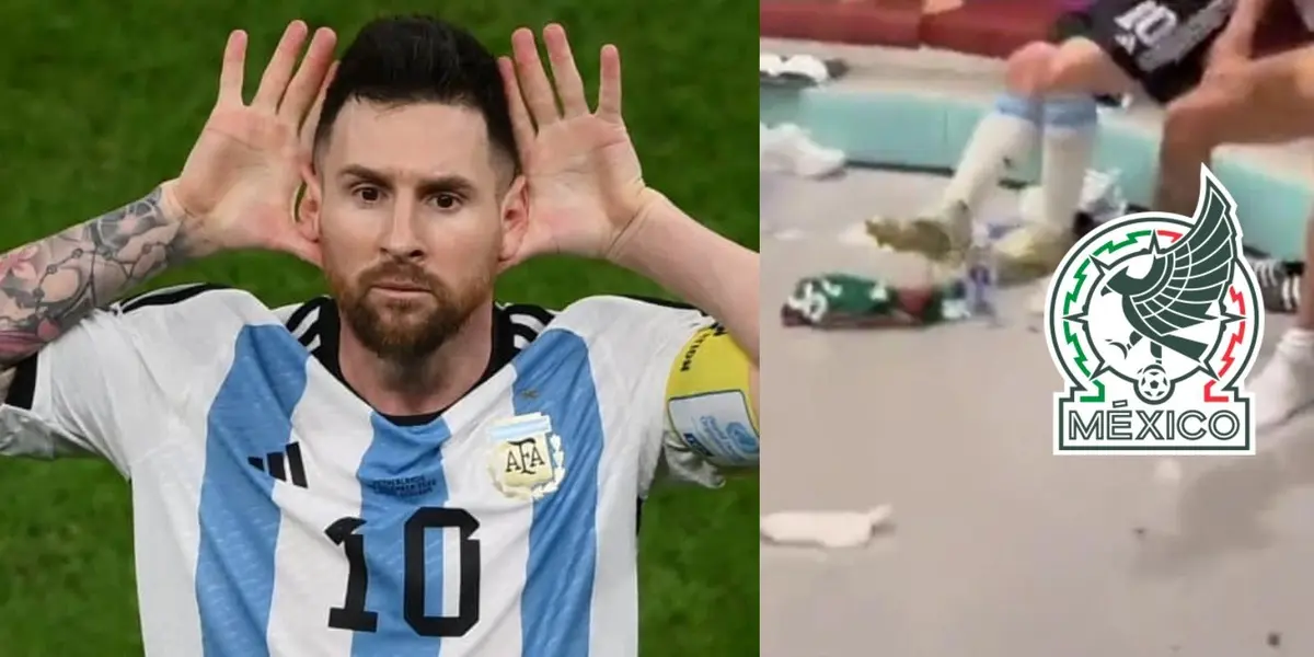 Se destapa lo que Lionel Messi habría hecho con la playera que pisó de México 