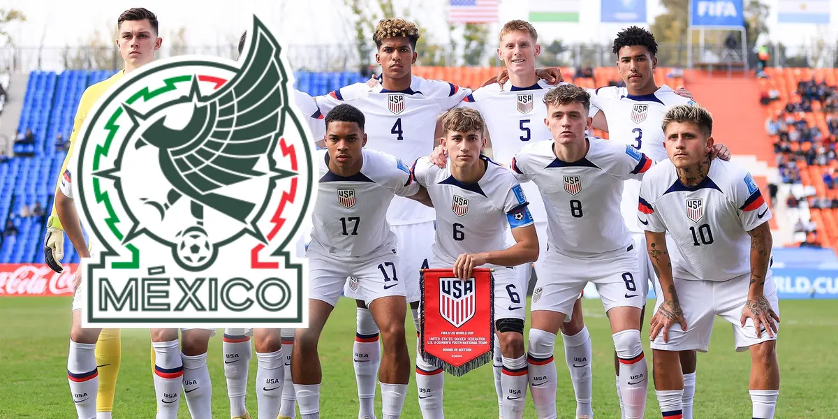 Selección de Estados Unidos durante su participación en Mundial juvenil