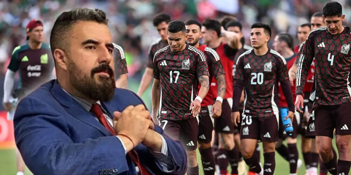 Selección Mexicana tras la derrota ante Uruguay en un cotejo amistoso