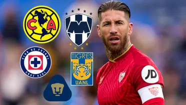 Sergio Ramos durante su etapa como jugador del Sevilla FC