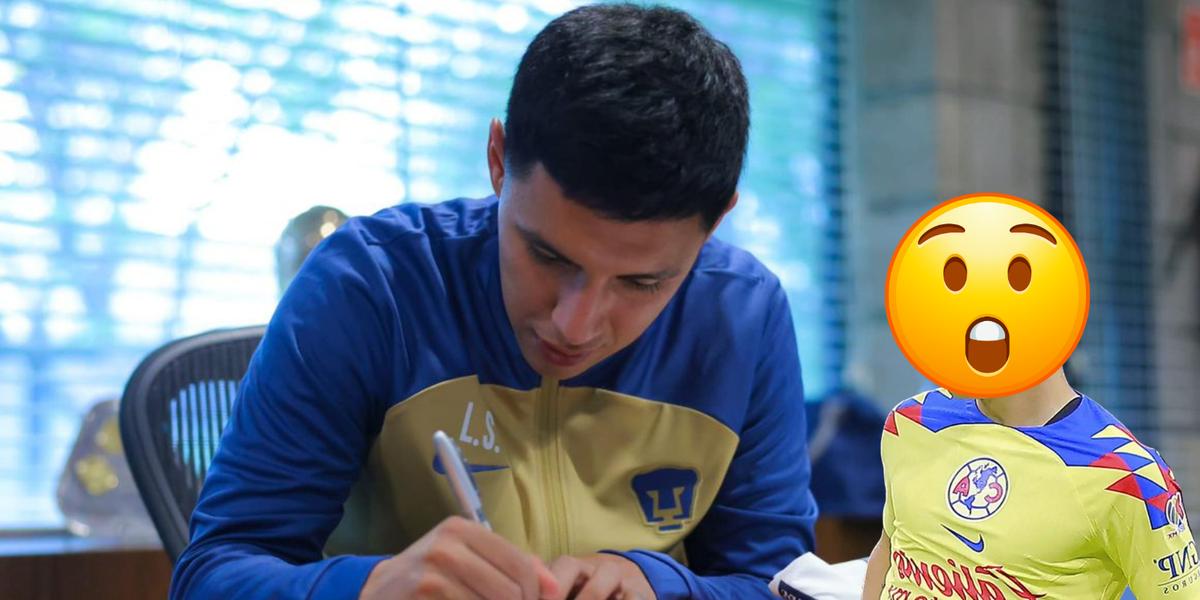 Suárez firmando contrato con Pumas. Foto: Quadratín.