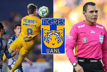 Tigres logra empatar el partido en contra de los Tuzos del Pachuca, esta es la razón