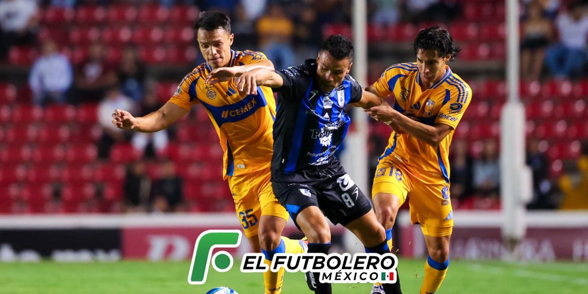 Tigres pierde ante Querétaro y deja escapar el liderato de la Liga MX en la Jornada 8 (Foto: @Club_Queretaro)