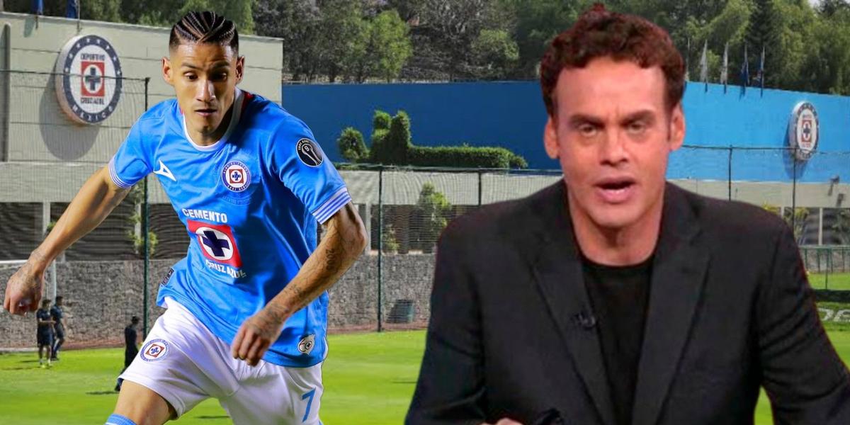 Uriel Antuna y David Faitelson, al fondo La Noria (Foto: GettyImages)