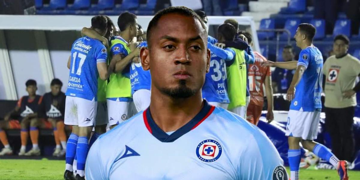 Willer Ditta con Cruz Azul /Foto: CF Cruz Azul